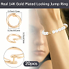 20Pcs Brass Open Jump Rings KK-BBC0023-10D-2