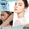 Natural Cultured Freshwater Pearl Potato Connector Charms PALLOY-SC00010-5