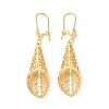 Rack Plating Brass Earrings EJEW-U012-08G-1