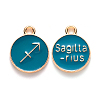 Alloy Enamel Pendants LS-X-ENAM-S124-01B-05F-1