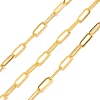 Brass Paperclip Chains CHC-XCP0001-44G-1
