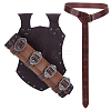 PU Leather Medieval Viking Renaissance Clothing Belt Accessories DIY-WH0622-693-1