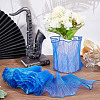 Polyester Organza Ruffled Pleated Lace Fabric Trim OCOR-WH0070-15B-6