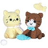 DIY Cat Knitting Kits for Beginners PW-WGF6455-02-1