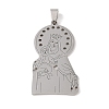 Non-Tarnish 201 Stainless Steel Pendants STAS-A094-01A-P-1