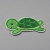 Summer Theme Polyester Computerized Embroidery Cloth Iron on/Sew on Patches PATC-WH0010-07L-1
