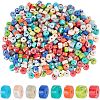  400Pcs 8 Colors Synthetic Imperial Jasper Beads G-NB0003-80-1