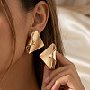 Alloy & Crystal Rhinestone Stud Earrings WGE0C74-01-1
