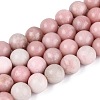 Natural Pink Opal Beads Strands G-N367-01D-01-2