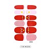 Avocados & Strawberries & Flowers Full Cover Nail Art Stickers MRMJ-T109-WSZ565-2