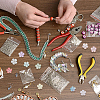 200Pcs 10 Colors Resin Bead Caps FIND-DR0001-40-7