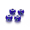 Handmade Evil Eye Lampwork European Beads LPDL-N001-003-C02-1