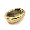 Brass Pave Cubic Zirconia Cabochons CU-CBA30E8-04G-3