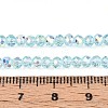 Transparent Glass Beads Strands X-EGLA-N016-3mm-01-4