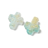 Gradient Color Transparent Acrylic Beads OACR-M023-03J-2