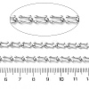 304 Stainless Steel Rectangle Link Chains STAS-P386-06A-P-2