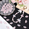 35Pcs UV Plating Rainbow Iridescent Acrylic Beads PACR-PA0001-23A-4