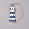 Hanging Resin Pendant Decorations AJEW-WH0098-75G-1
