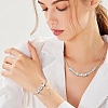 Alloy Acrylic European Beads FIND-YWC0011-04A-6