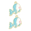 Alloy Enamel Pendants AL-CBA292F-01A-G-1