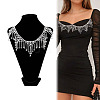 1 Yard Alloy Rhinestone Cup Chains LCHA-CD0001-01-1