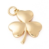 Brass Enamel Pendants KK-P217-03G-06-2