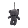 PP Cotton Mini Animal Plush Toys Bear Pendant Decoration HJEW-C002-03B-2