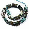 Natural African Turquoise(Jasper) Beads Strands X-G-S376-012-2