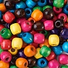 240Pcs 8 Color Craftdady Dyed Natural Maple Wood Beads WOOD-CD0001-06B-LF-4