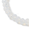 Chakra Opalite & Dyed Natural Malaysia Jade Beads Stretch Bracelets for Women BJEW-JB13049-4