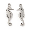 Non-Tarnish 201 Stainless Steel Pendants STAS-E015-06P-1