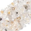 Natural Herkimer Diamond Beads Strands X-G-M205-95-1