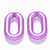 Imitation Jelly Acrylic Linking Rings OACR-S036-006A-F03-1