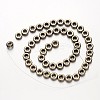Electroplate Non-magnetic Synthetic Hematite Beads Strands G-F300-03B-08-2