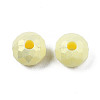 Spray Painted Acrylic Beads MACR-S280-03E-2
