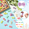 200Pcs Opaque Acrylic Beads SACR-SP0001-36-2