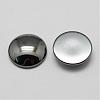 Non-magnetic Synthetic Hematite Cabochons G-P162-05-10mm-2