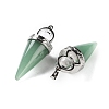 Natural Green Aventurine Pendants G-F777-06P-06-2