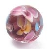 Round Lampwork Beads LAMP-H059-A09-3