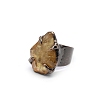 Nuggets Natural Citrine Cuff Rings PW-WG4B999-03-1