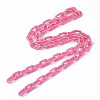 Acrylic Opaque Cable Chains PACR-N009-002F-3