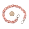 4Pcs 4 Colors Acrylic Cable Chain Purse Decorative Chains AJEW-BA00178-3