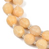 Natural Topaz Jade Beads Strands G-G182-B15-05-4