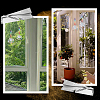3Pcs Sunflower Copper Wire Glass Hanging Suncatchers HJEW-SP00011-4