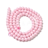 Cubic Zirconia Imitation Pearl Bead Strands ZIRC-P109-03B-10-3