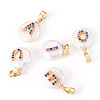 5Pcs 5 Styles Natural Cultured Freshwater Pearl Pendants KK-TA0002-27-2