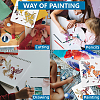 MAYJOYDIY US 1 Set PET Hollow Out Drawing Painting Stencils DIY-MA0004-89-6