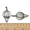 Natural Quartz Crystal Pendants G-F766-04AS-06-3