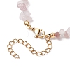 Natural Gemstone Chip Beaded Bracelets for Women BJEW-JB11742-6