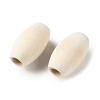 Wooden European Beads WOOD-A029-02-2